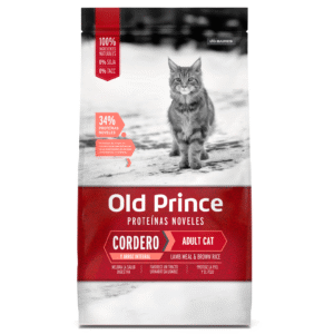 Old Prince Proteínas Noveles Gatos Adultos Cordero y Arroz Integral