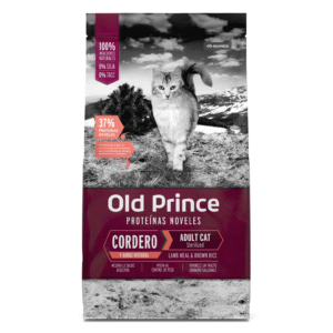 Old Prince Proteínas Noveles Gatos Esterilizados Cordero y Arroz Integral