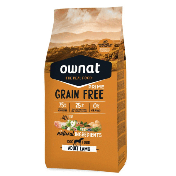 Ownat Cordero Adulto Grain Free