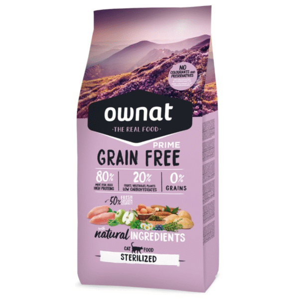 Ownat Grain Free Sterilized Pollo y Pavo