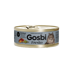 Gosbi Fresko Gato Esterilizado De Res Con Pollo Y Verduras