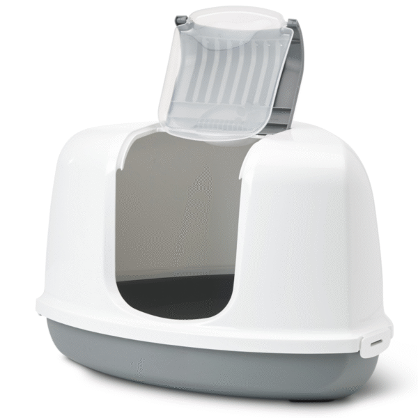 Nestor Corner Caja De Arena Para Gatos Cool Grey - Imagen 2